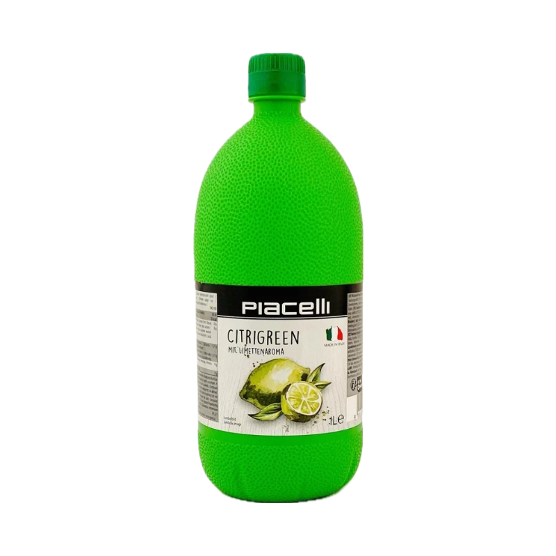 Piacelli Citrigreen With Lime Flavor 1L - Eden's Market