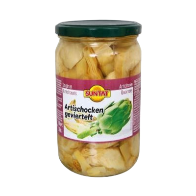 Suntat Pickled Artichoke Hearts 720Ml - Eden's Market