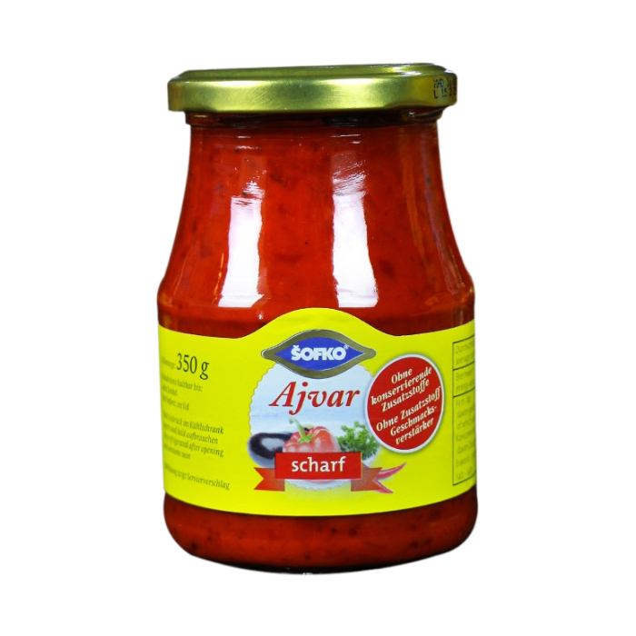 Sofko Paprika Sauce Hot 350Gr - Eden's Market