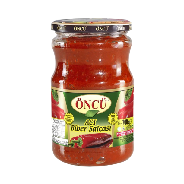 Oncu Hot Pepper Paste 700Gr - Eden's Market