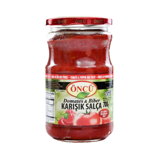 Oncu Tomato And Pepper Paste Mix 370Gr - Eden's Market