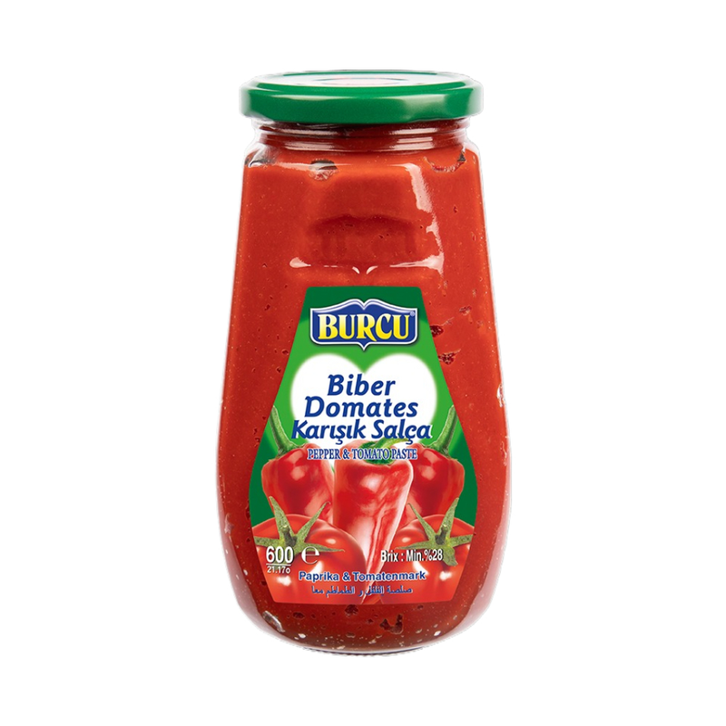 Burcu Pepper And Tomato Paste Mix 320Gr - Eden's Market