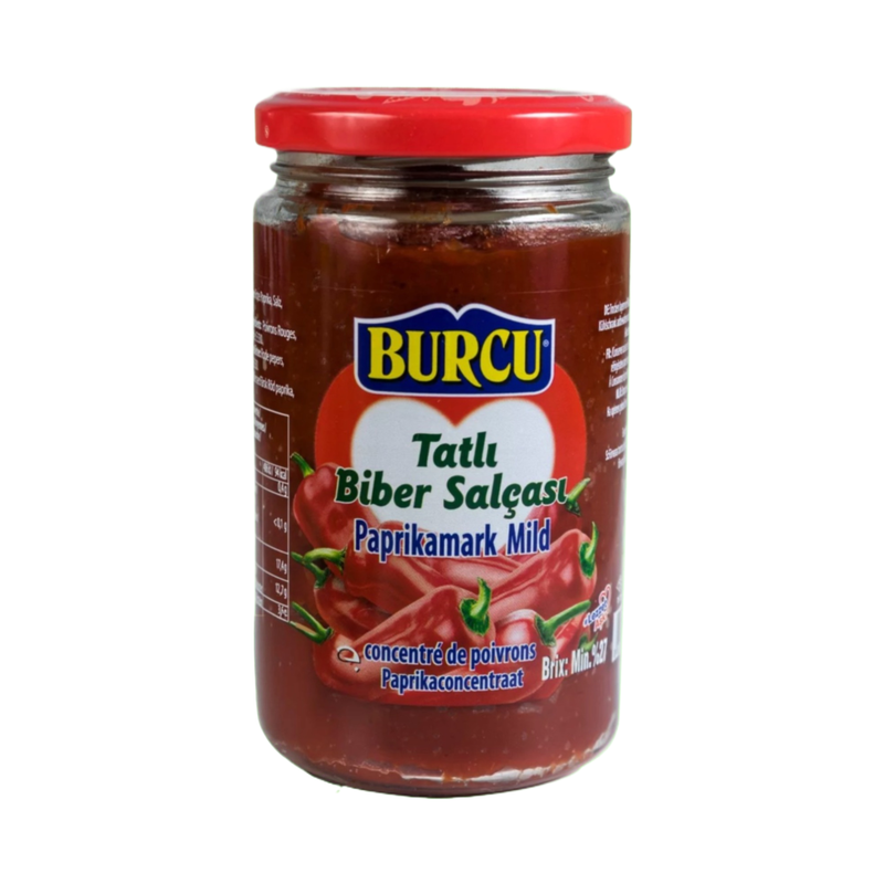 Burcu Mild Pepper Paste 320Gr - Eden's Market