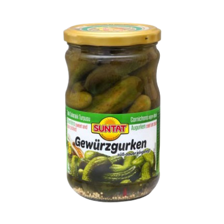 Suntat Sweet And Sour Pickled Cucumber 640Gr - Eden's Market