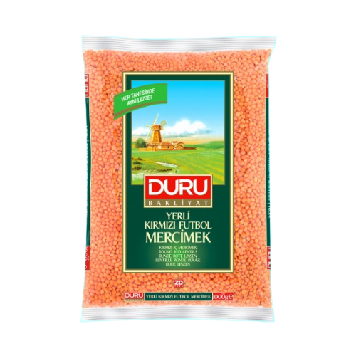 Duru Round Red Lentils 1Kg - Eden's Market