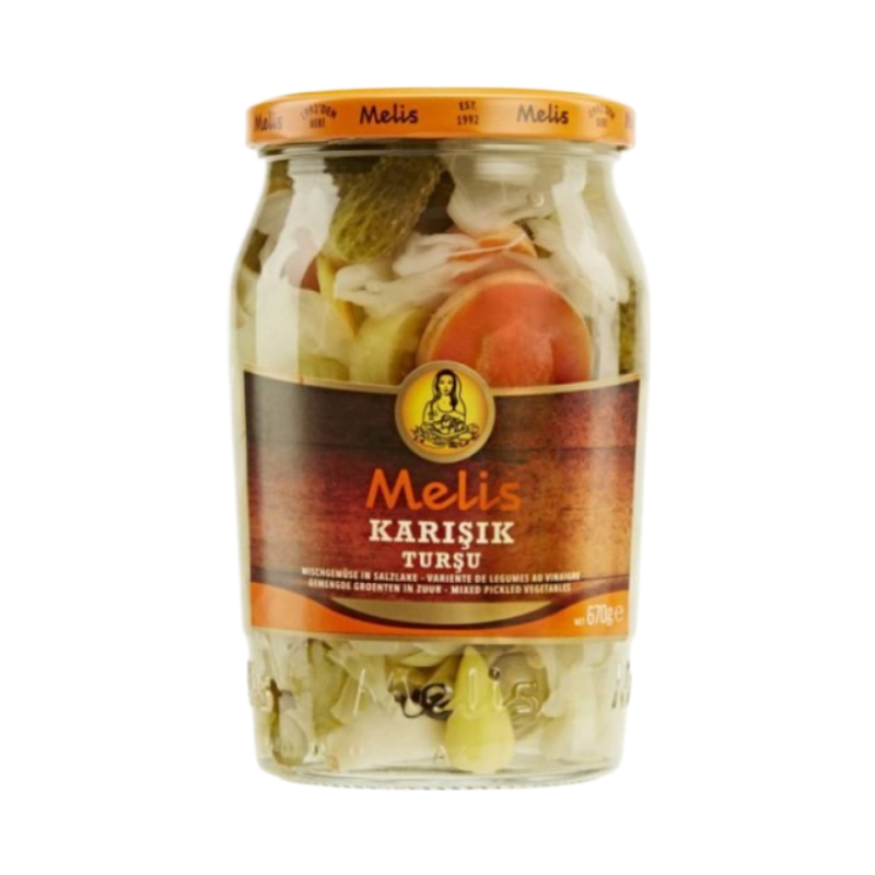 Melis Pickled Mixed Vegatables 670Gr - Eden's Market