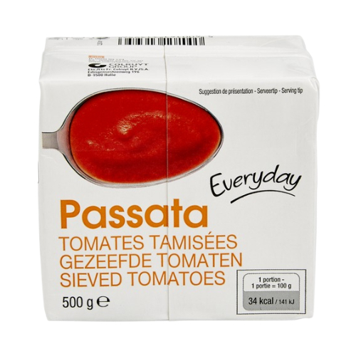 Everyday Passata Sieved Tomatoes 500Gr - Eden's Market