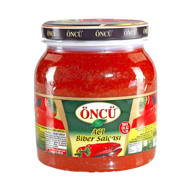 Oncu Hot Pepper Paste 1650Gr - Eden's Market