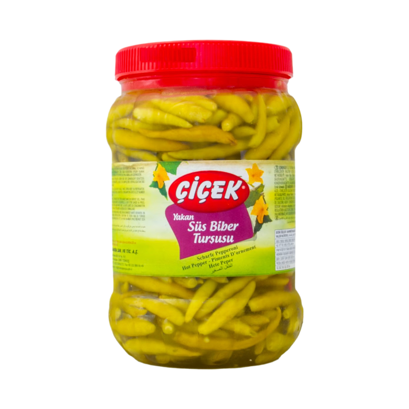 Cicek Pickled Hot Pepper 1350Gr - Eden's Market