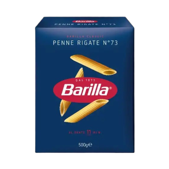 Barilla Pasta Penne Rigate N°73 500Gr - Eden's Market