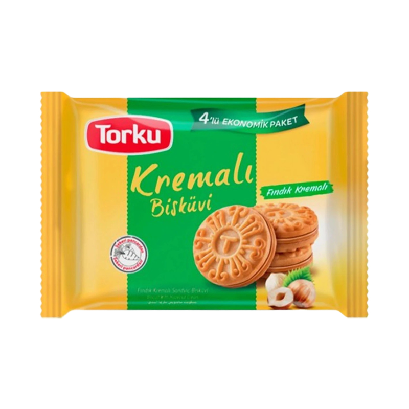 Torku Biscuits With Hazelnut Cream 244Gr - Eden's Market