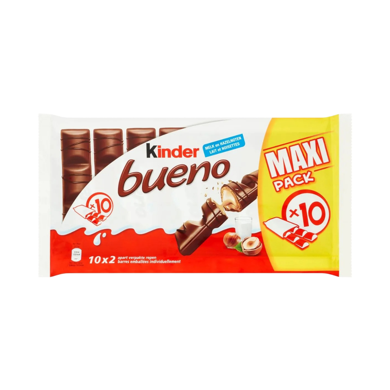 Kinder Bueno Maxi Pack 10 Piece - Eden's Market