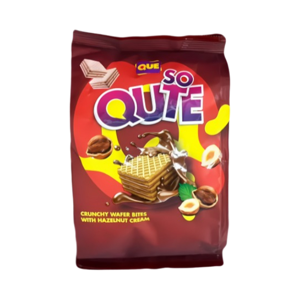 Que Wafer Bites Hazelnut Flavour 200Gr - Eden's Market