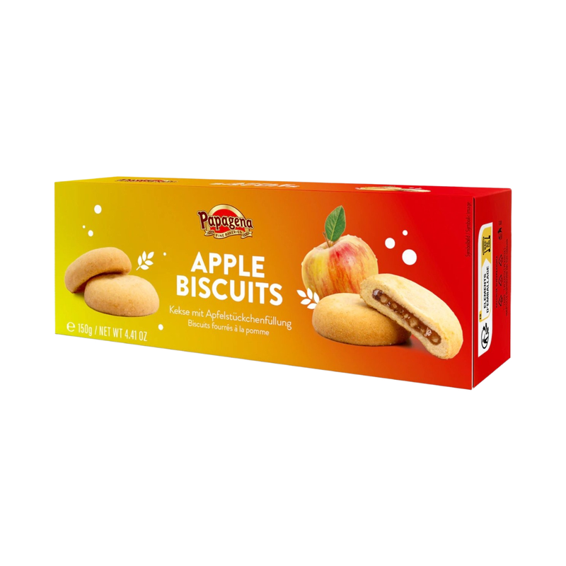 Papagena Biscuits With Apple Filling 150Gr - Eden's Market