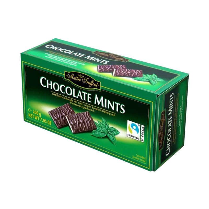 Maitre Truffout Chocolate Mints 200Gr - Eden's Market