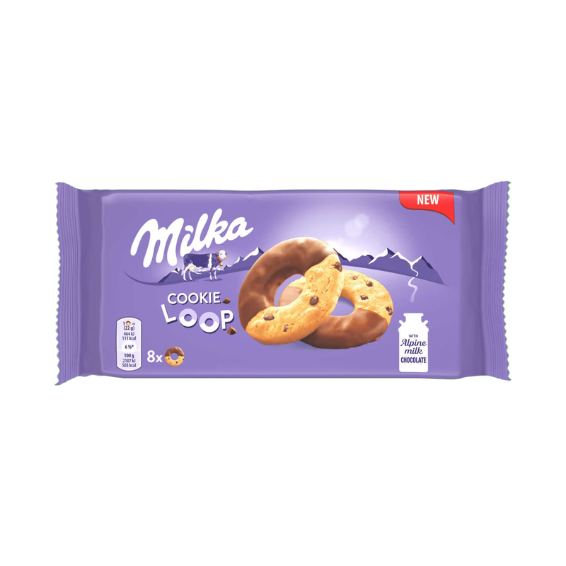 Milka Loop Cookies 132Gr - Eden's Market