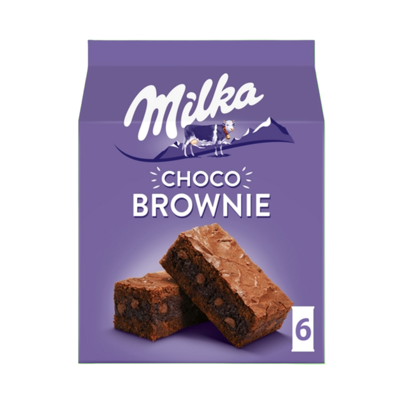 Milka Choco Brownies 6 Pieces 180Gr - Eden's Market