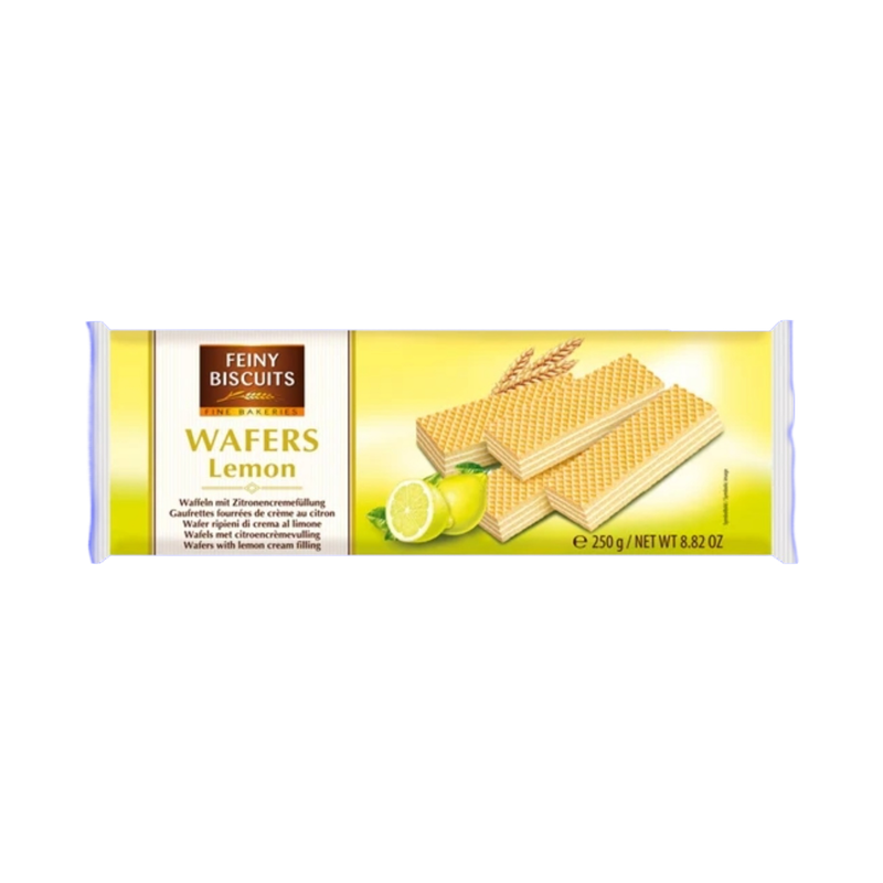 Feiny Biscuits Lemon Flavored Wafers 250Gr - Eden's Market