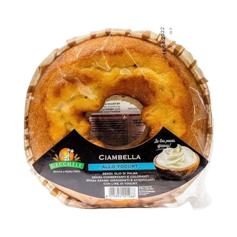 Gecchele Ciambella Yogurt Cake 400Gr - Eden's Market