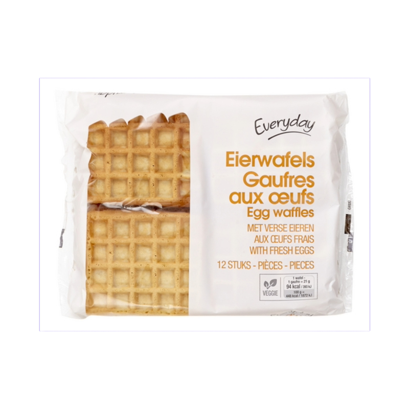 Everyday Egg Waffles 12X21Gr - Eden's Market