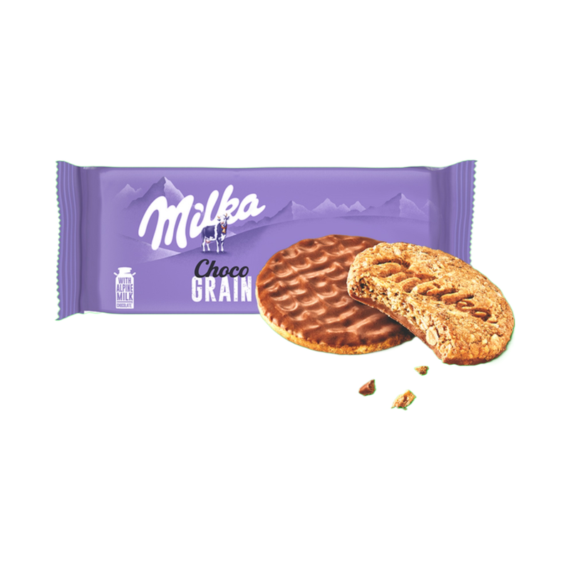 Milka Choco Grain Biscuits 126Gr - Eden's Market