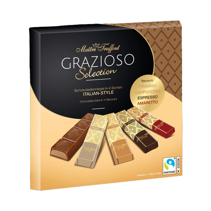 Maitre Truffout Grazioso Selection Italian Style Chocolate 200Gr - Eden's Market