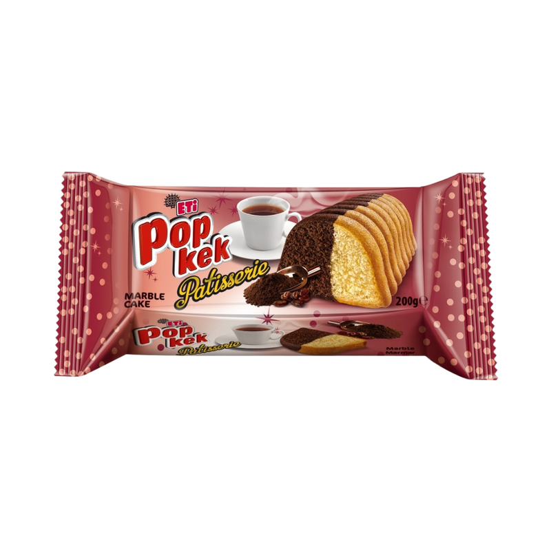 Eti Pop Kek Patisserie Marble Cake 200Gr - Eden's Market