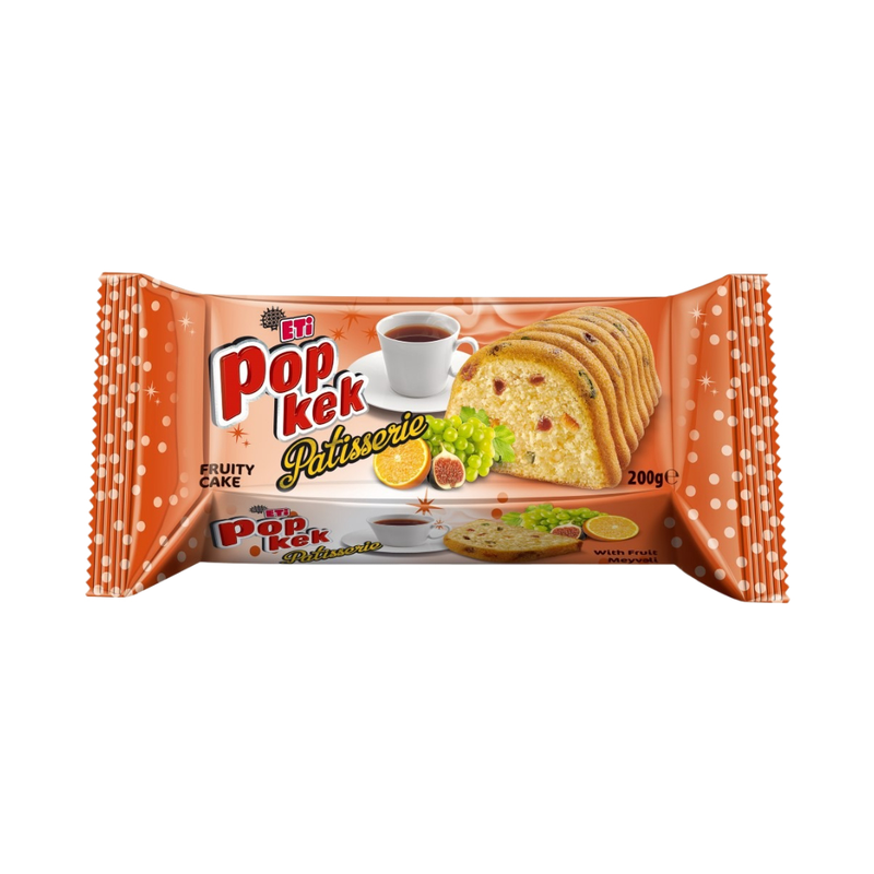 Eti Pop Kek Patisserie Fruity Cake 200Gr - Eden's Market