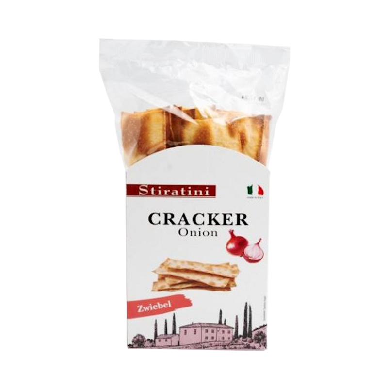 Stiratini Crackers With Onion Flavor 140Gr - Eden's Market