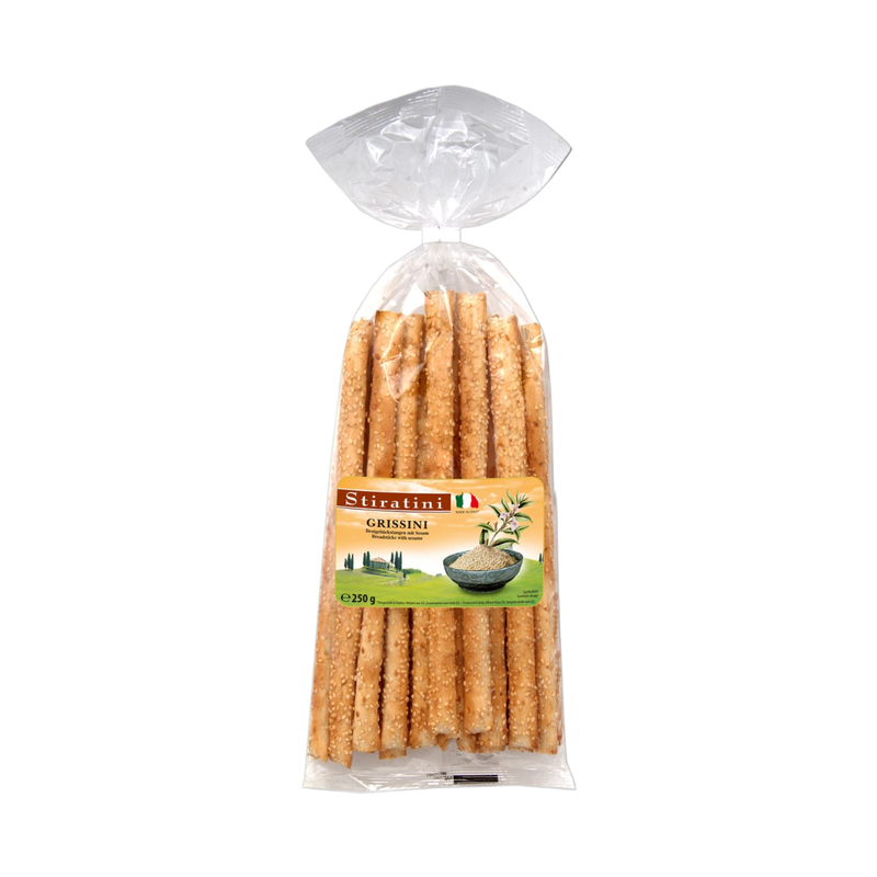 Stiratini Bread Sticks With Sesame Seeds 150Gr - Eden's Market