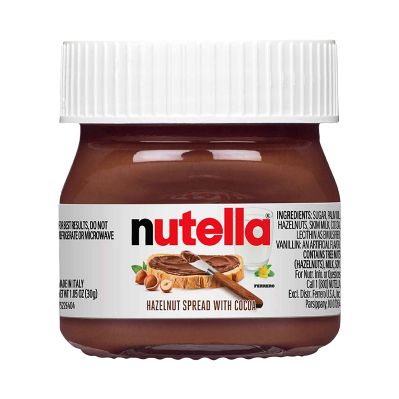 Nutella Hazelnut Spread Tiny Jar 25Gr - Eden's Market