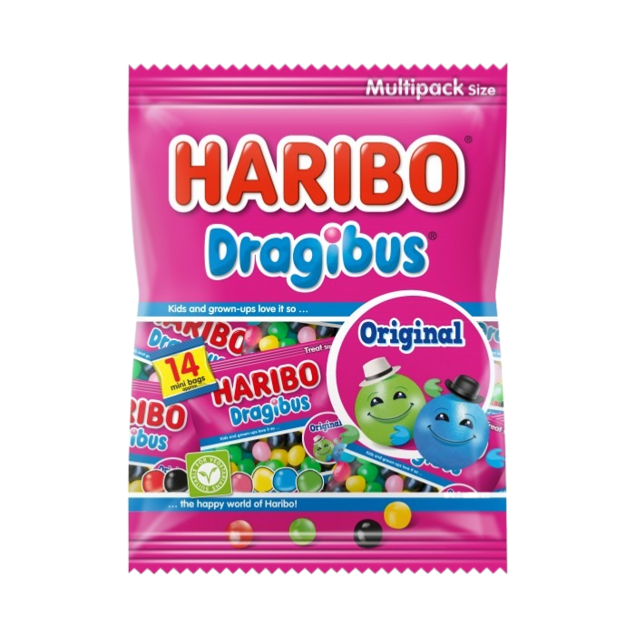 Haribo Dragibus Veggie Candy 200Gr - Eden's Market