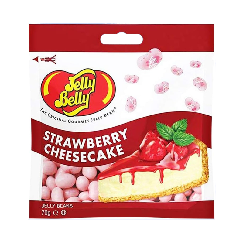 Jelly Belly Strawberry Cheesecake 70Gr - Eden's Market