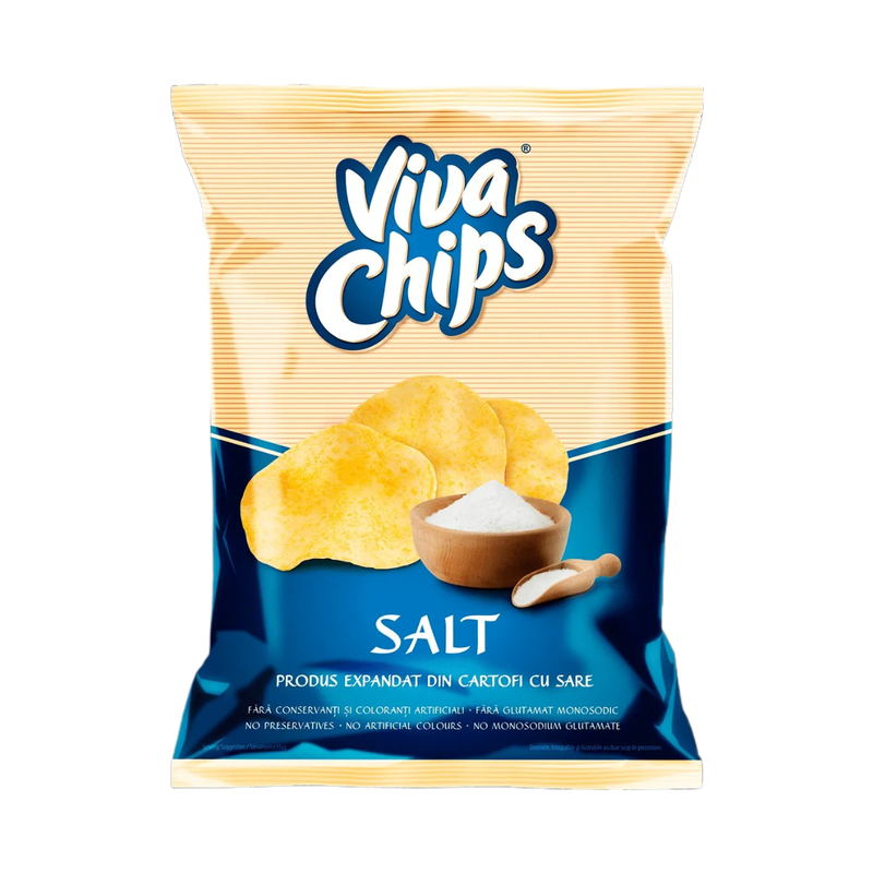 Viva Chips Salt Chips 100Gr - Eden's Market