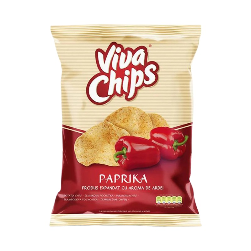 Viva Chips Paprika Style Chips 100Gr - Eden's Market