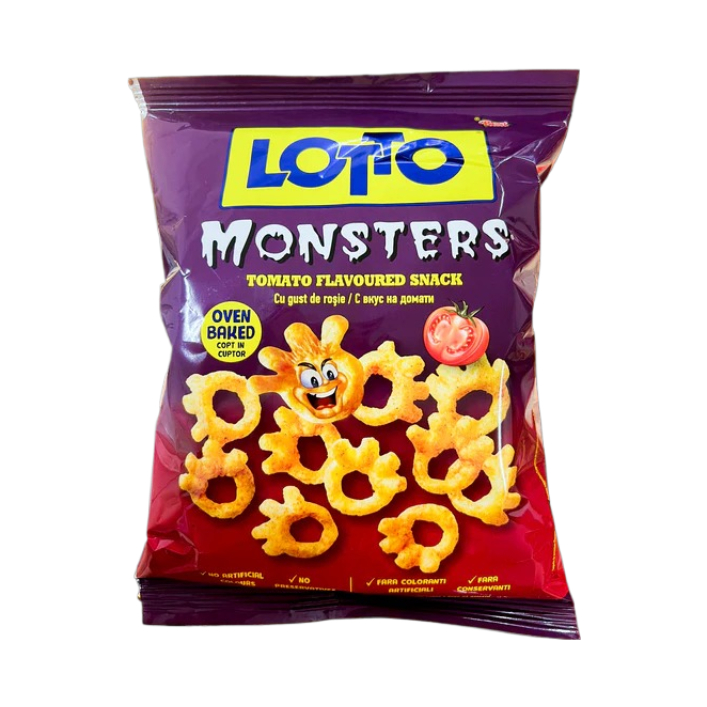 Best Foods Lotto Monsters Puffs 75Gr - Eden's Market