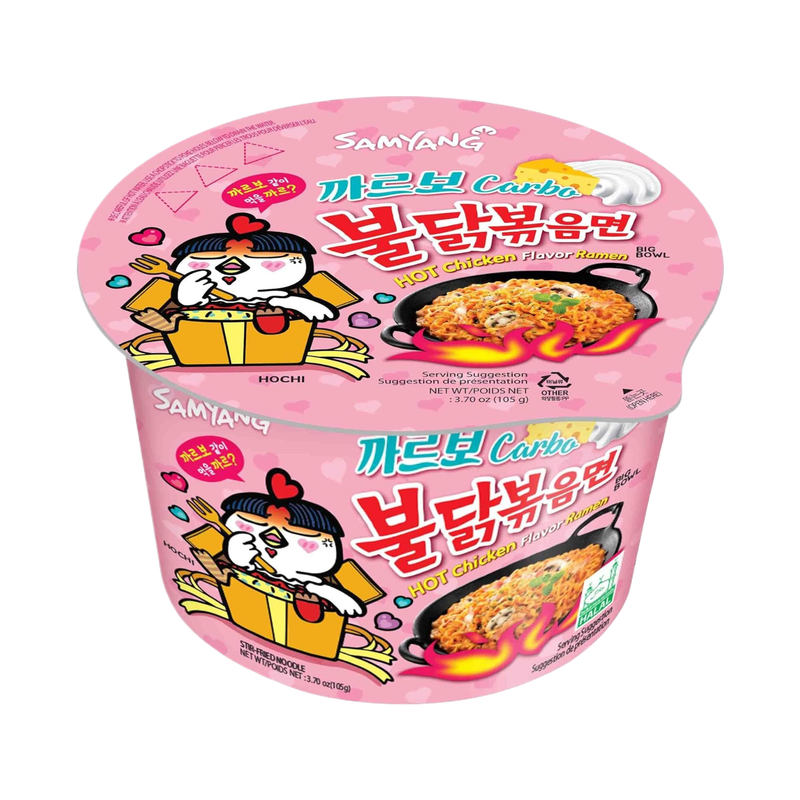 Samyang Hot Chicken Flavor Ramen Carbonara Style 105Gr - Eden's Market