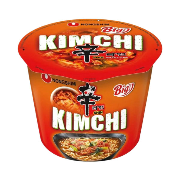 Nongshim Big Bowl Noodle Kimchi 112Gr - Eden's Market