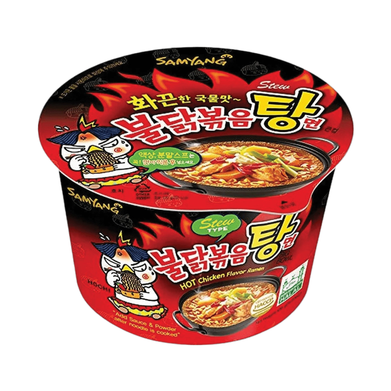 Samyang Instant Ramen Noodles Spicy Chicken Big Bowl 120Gr - Eden's Market