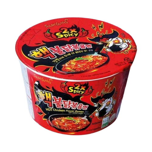 Samyang Instant Ramen Noodles 2X Spicy Chicken Big Bowl 120Gr - Eden's Market