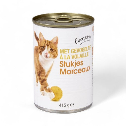 Everyday Cat Food Poultry Pieces 415Gr - Eden's Market