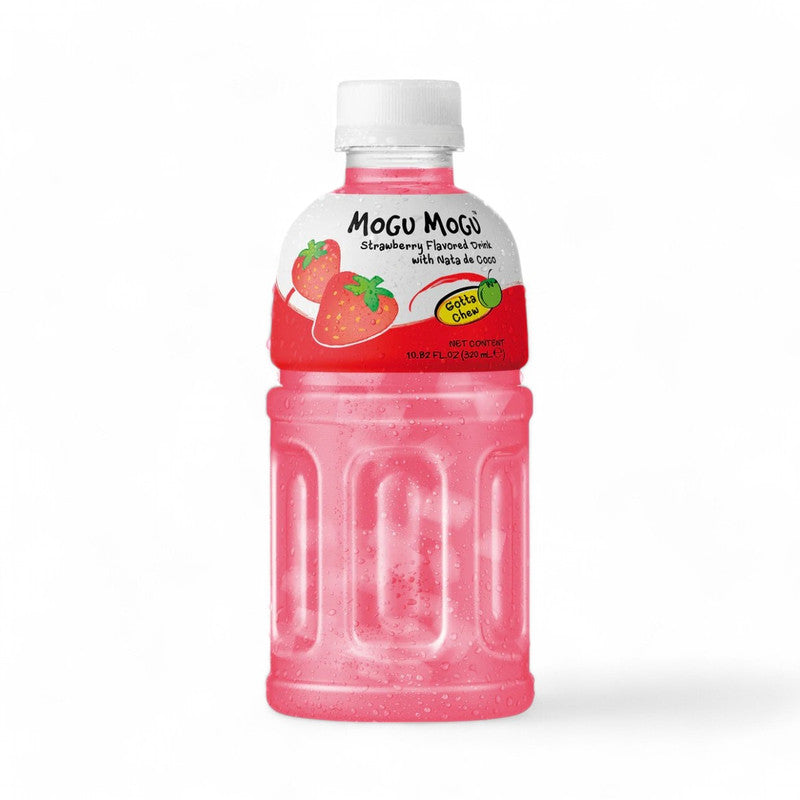 Mogu Mogu Strawberry Drink 320Ml - Eden's Market