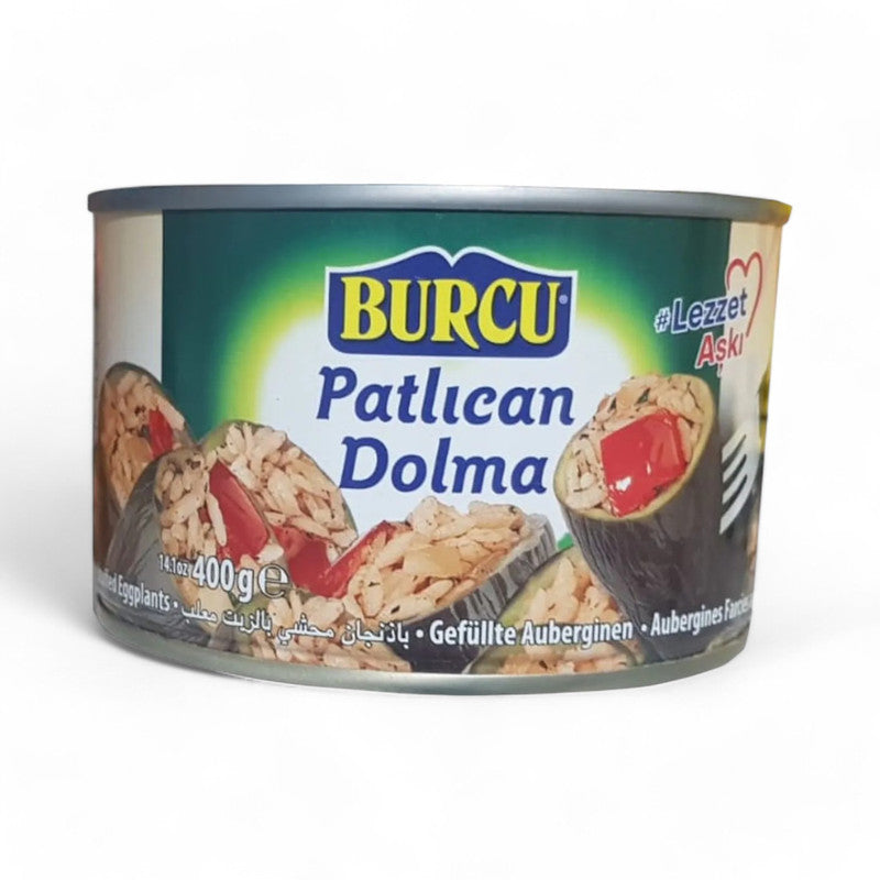 Burcu Canned Stuffed Eggplants Meal Ready To Eat 400Gr - Eden's Market