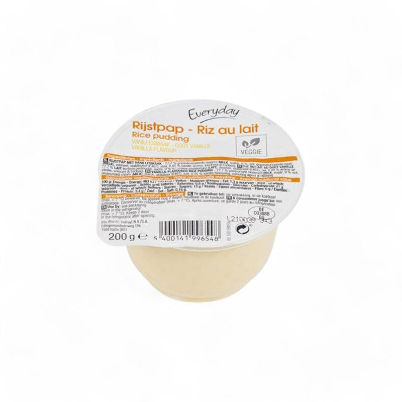 Everyday Vanilla Rice Pudding 200Gr - Eden's Market