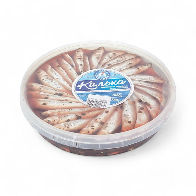 Nasha Baltika Whole Sprats With Spices 1Kg - Eden's Market