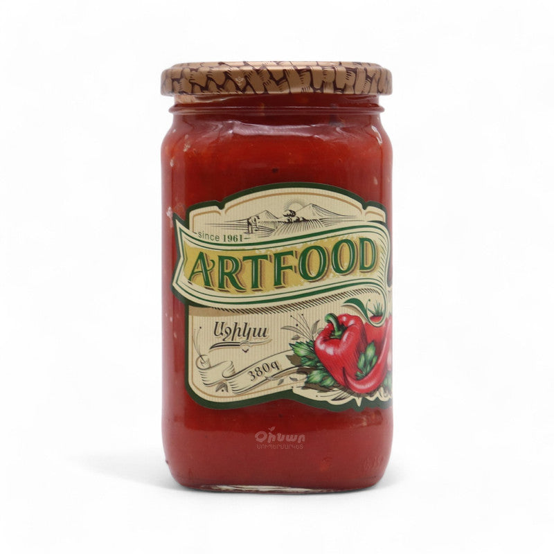 Artfood Adjka Pepper And Tomato Paste 350Gr - Eden's Market