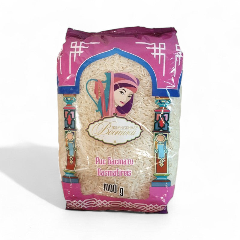 Zhemchuzhina Vostoka Basmati Rice 1000Gr - Eden's Market