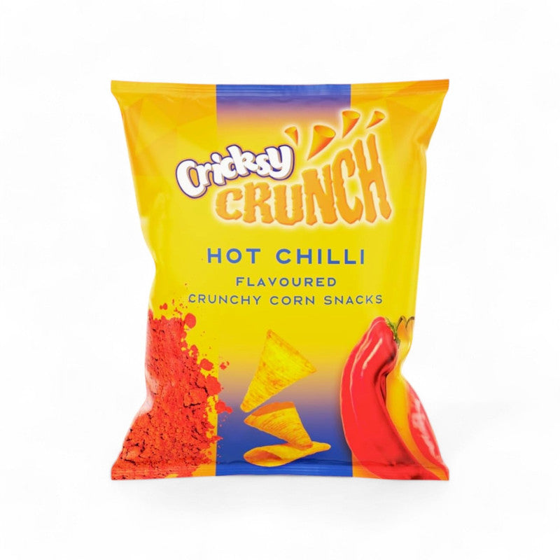 Cricksy Hot Chilli-Flavored Corn Snack 150Gr - Eden's Market