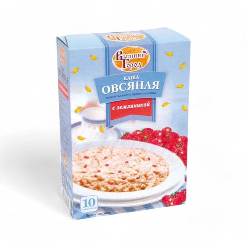 Vishny Gorod Oatmeal With Wild Strawberries 370Gr - Eden's Market