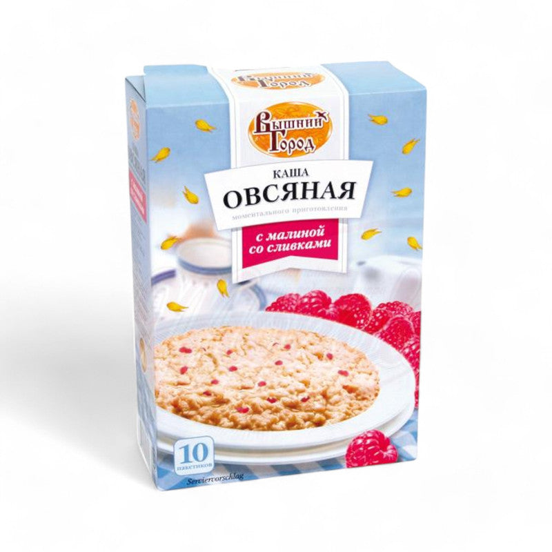 Vishny Gorod Oatmeal With Raspberries 370Gr - Eden's Market